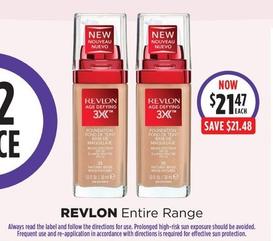 Revlon - Entire Range offers at $21.47 in Wizard Pharmacy