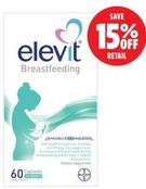 Elevit - Breastfeeding 60 Capsules offers at $41.98 in Wizard Pharmacy