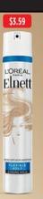 L'oreal - Elnett Hair Spray offers at $3.59 in Wizard Pharmacy