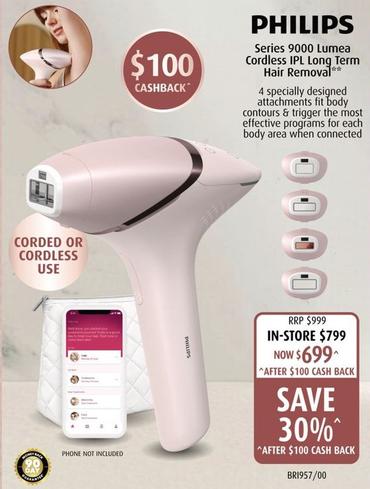 Laser hair removal offers at $799 in Shaver Shop