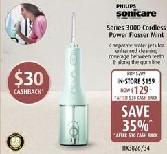 Philips - Series 3000 Cordless Power Flosser Mint offers at $159 in Shaver Shop