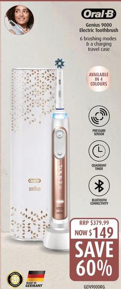 Electric Toothbrush offers at $149 in Shaver Shop