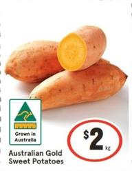Australian Gold Sweet Potatoes offers at $2 in IGA