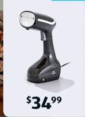 Portable Handheld Garment Steamer offers at $34.99 in ALDI