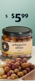 Mount Zero - Australian Arbequina Olives 300g offers at $5.99 in ALDI
