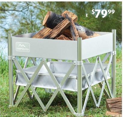 Portable Firepit offers at $79.99 in ALDI