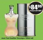 Jean Paul Gaultier - Classique 100ml Edt offers at $84.99 in Chemist Warehouse