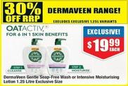 Dermaveen - Gentle Soap-free Wash Or Intensive Moisturising Lotion 1.25 Litre Exclusive Size offers at $19.99 in Chemist Warehouse