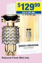 Rabanne - Fame 50ml Edp offers at $129.99 in My Chemist