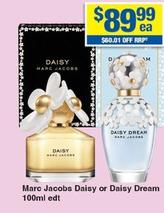 Marc Jacobs - Daisy Or Daisy Dream 100ml Edt offers at $89.99 in My Chemist