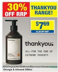 Hand wash offers at $7.69 in My Chemist
