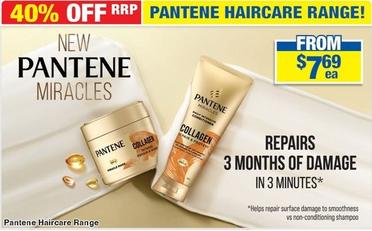 Pantene - Haircare Range offers at $7.69 in My Chemist
