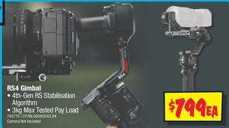 Camera accessories offers at $799 in JB Hi Fi