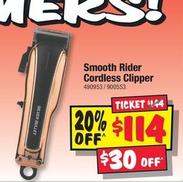 Hair clippers offers at $114 in JB Hi Fi