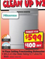 Dishwasher offers at $599 in JB Hi Fi