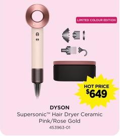 Hair Dryer offers at $649 in Bing Lee