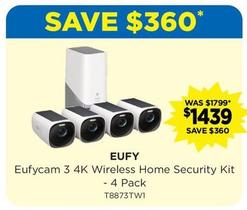 Home security offers at $1439 in Bing Lee