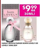 Sarah Jessica Parker - Born Lovely Or Lovely 30ml Edp offers at $9.99 in My Beauty Spot