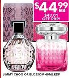 Jimmy Choo - Or Blossom 40ml Edp offers at $44.99 in My Beauty Spot