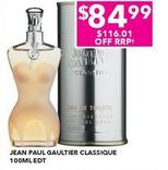 Jean Paul Gaultier - Classique 100ml Edt offers at $84.99 in My Beauty Spot