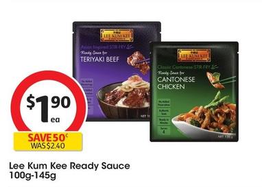 Lee Kum Kee - Ready Sauce 100g-145g offers at $1.9 in Coles