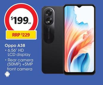 Oppo - A38 offers at $199 in Coles