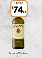 Jameson - Whiskey 1l offers at $74 in Foodworks