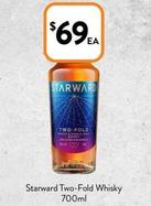 Starward - Two-Fold Whisky 700ml offers at $69 in Foodworks