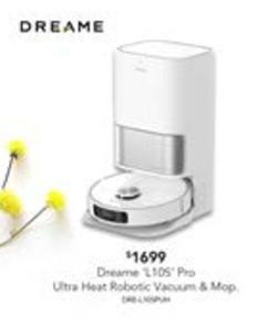 Dreame - L10s Pro Ultra Heat Robotic Vacuum & Mop offers at $1699 in Harvey Norman