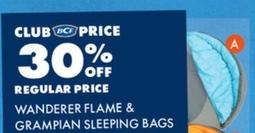 Camping offers at $59.99 in BCF