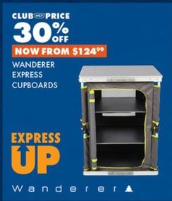 Wanderer - Express Cupboards offers at $124.99 in BCF