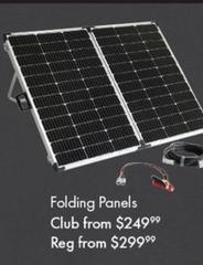 Solar Panels offers at $249.99 in BCF