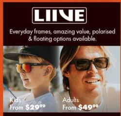 Liive offers at $49.99 in BCF