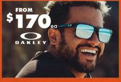 Oakley offers at $170 in BCF