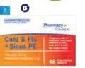 Pharmacy Choice - Cold & Flu + Sinus Pe 48 Tablets offers at $9.99 in Health Save