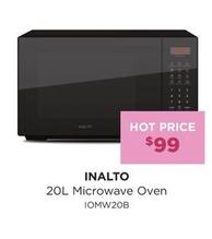 Inalto - 20l Microwave Oven offers at $99 in Bing Lee