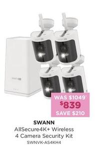 Home security offers at $839 in Bing Lee