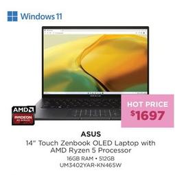  laptop offers at $1697 in Bing Lee
