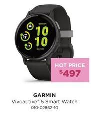 Garmin - Vivoactive 5 Smart Watch offers at $497 in Bing Lee