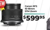 Canon - Rfs 10-18mm Stm Zoom offers at $599.95 in Ted's Cameras
