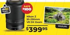 Nikon - Z 50-250mm Vr Dx Zoom offers at $399.95 in Ted's Cameras