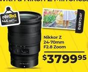 Nikon - Nikkor Z 24-70mm F2.8 Zoom offers at $3799.95 in Ted's Cameras