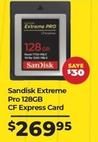 Memory Card offers at $269.95 in Ted's Cameras