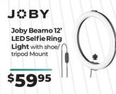 Joby Beamo 12' Led Selfie Ring Light offers at $59.95 in Ted's Cameras