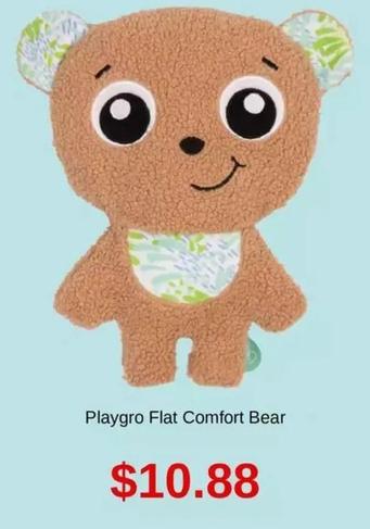Playgro Flat Comfort Bear offers at $10.88 in Baby Bunting