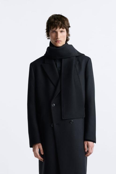 DOUBLE-BREASTED COAT offers at $529 in Zara