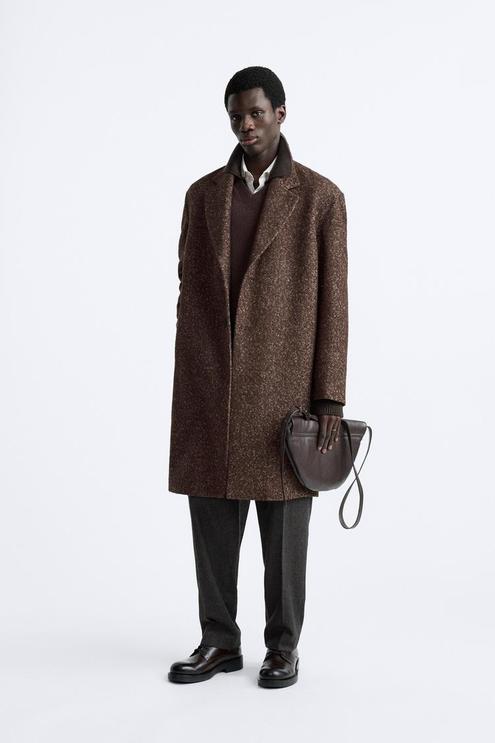 TEXTURED COAT - LIMITED EDITION offers at $459 in Zara