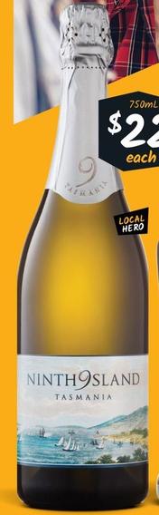 Ninth Island - Sparkling Range offers at $22 in Cellarbrations