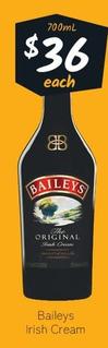 Baileys - Irish Cream offers at $36 in Cellarbrations
