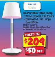 Philips - Go Portable Table Lamp offers at $209 in JB Hi Fi